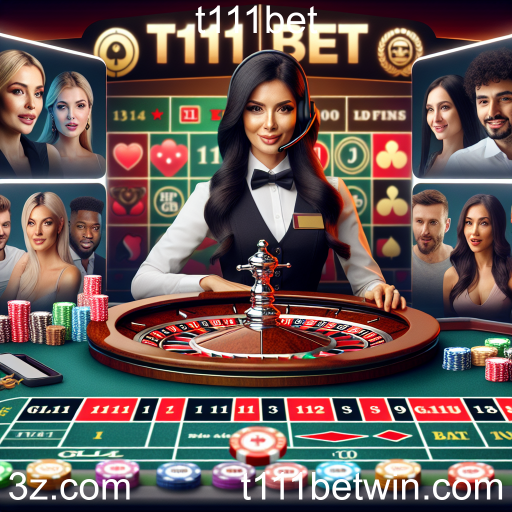 Descubra a Experiência do Cassino Ao Vivo no t111bet